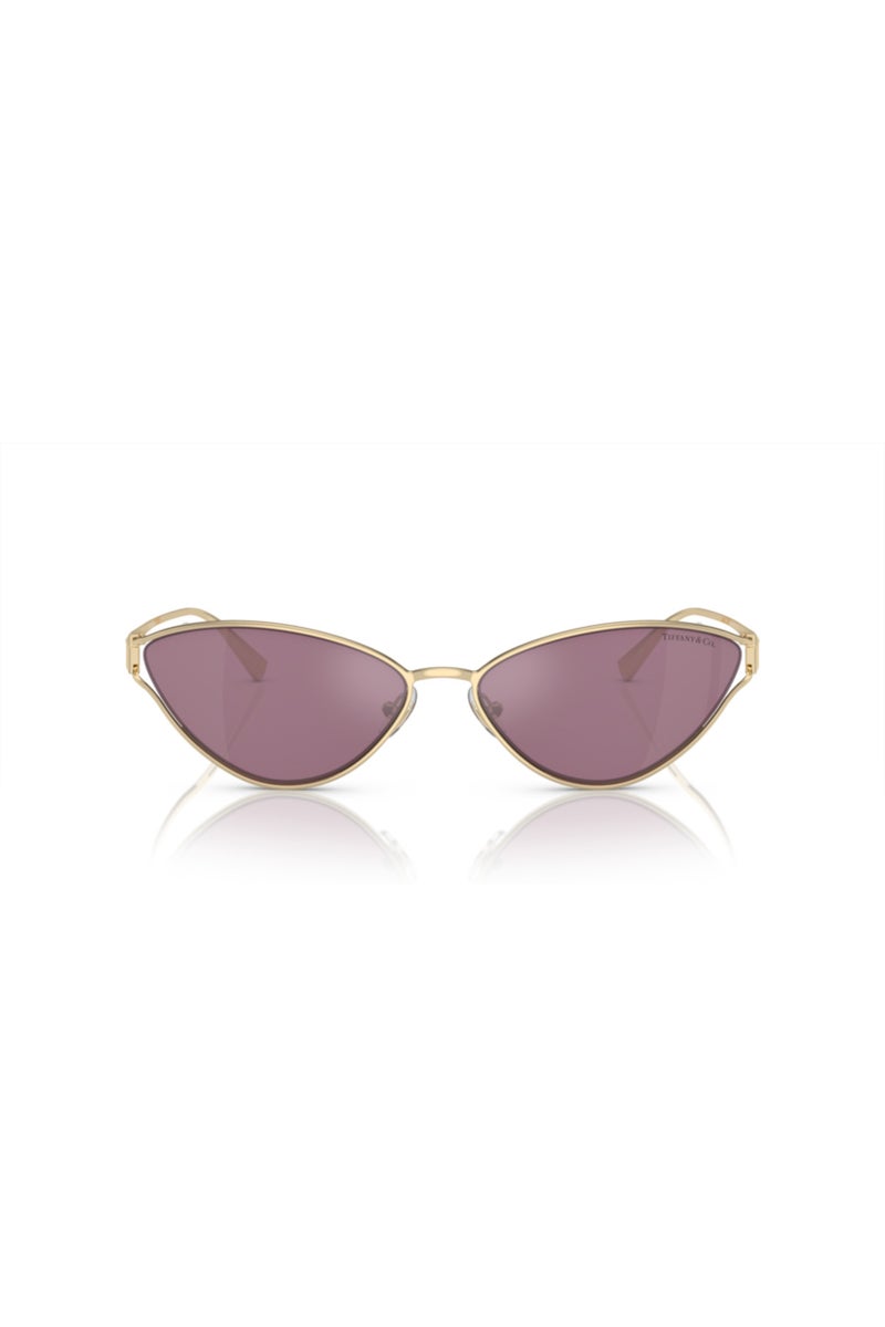 Tiffany Women's Cat's Eye Sunglasses - Pale Gold - 61mm Lens - Image 4